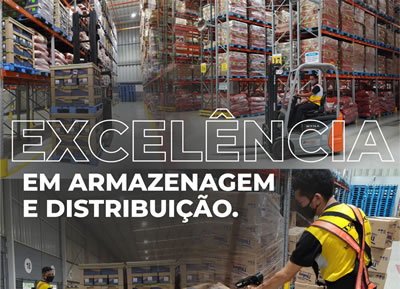 Excelencia em armazenagem e distribuição